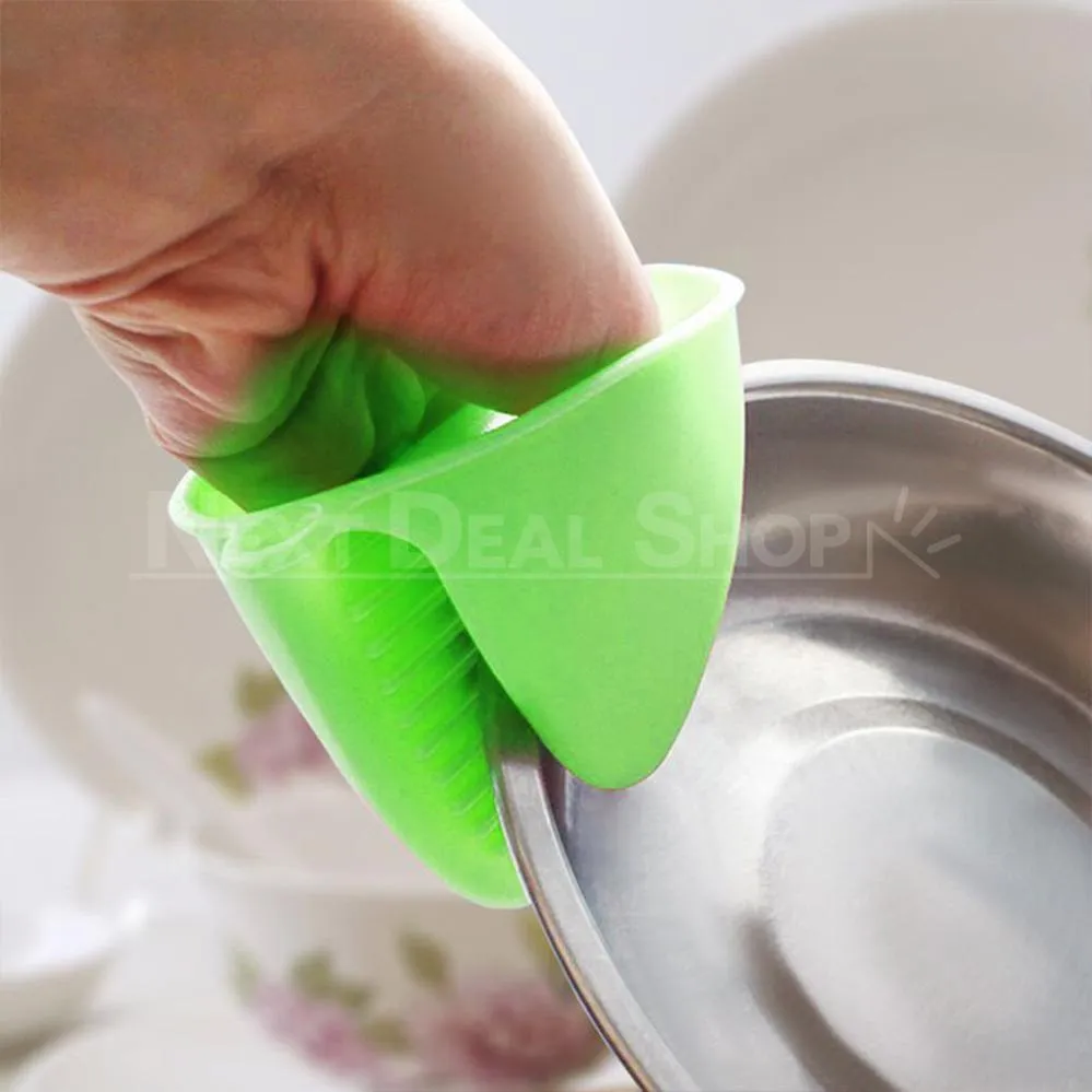 2 Packs - Silicone Heat insulation Mini Gloves
