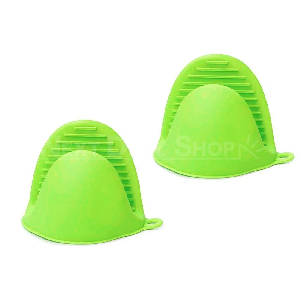 2 Packs - Silicone Heat insulation Mini Gloves