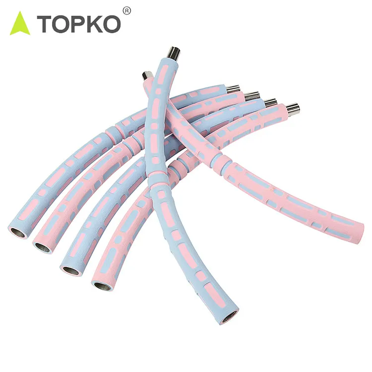 6-Section Steel Tube Hula Hoop Slimming Body