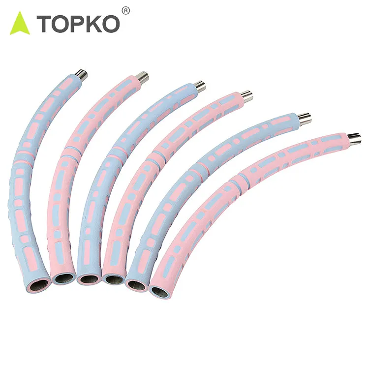 6-Section Steel Tube Hula Hoop Slimming Body