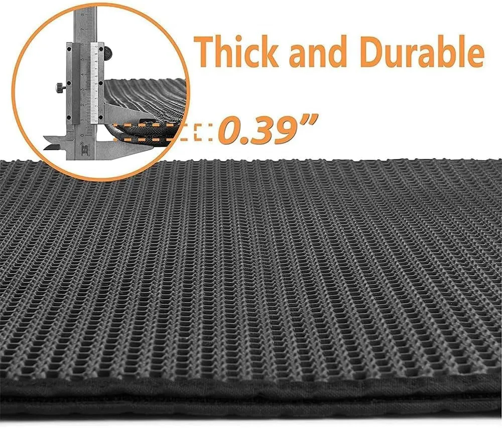 Adorapaws Mess Free Litter Mat,Adorapaws Cat Litter Trap Mat,Double Layer Cat Mat,Honeycomb Double Layer Trapping Litter Mat Design,Waterproof, Urine-Proof, Easy To Clean (50*40cm/20*16in,grey)