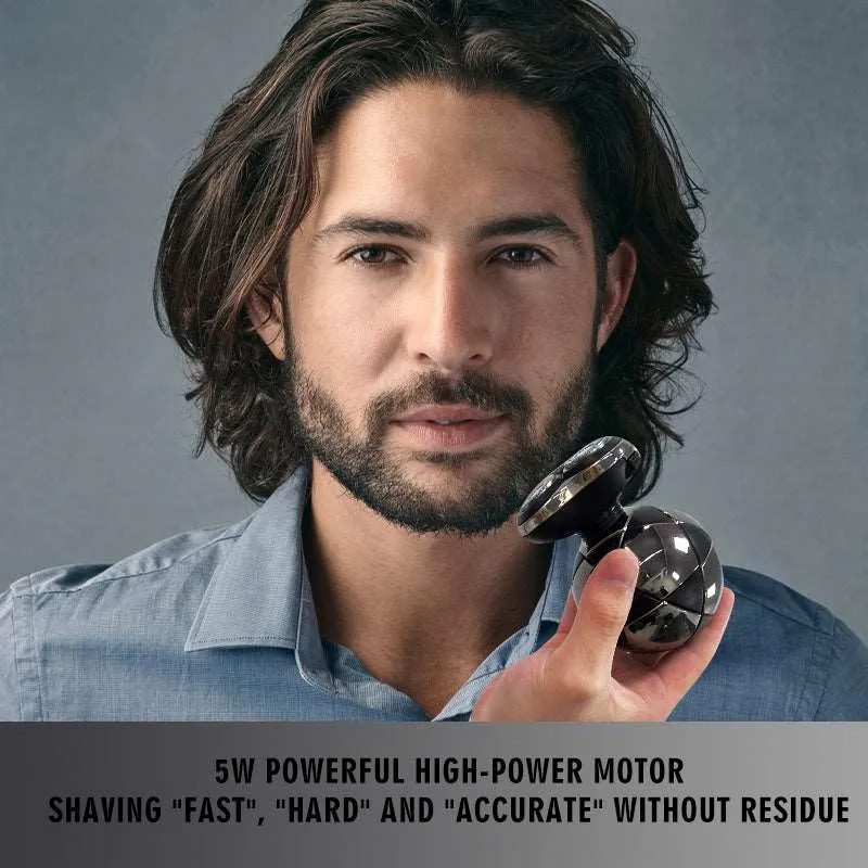 Axrot Razor 3D LCD Display Shaver Trimmer Rechargeable Mini Beard Razor