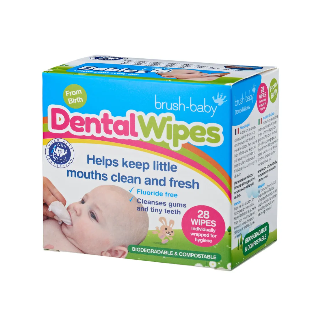Baby DentalWipes™ | Baby Gum & Tooth Wipes - 6 Pack