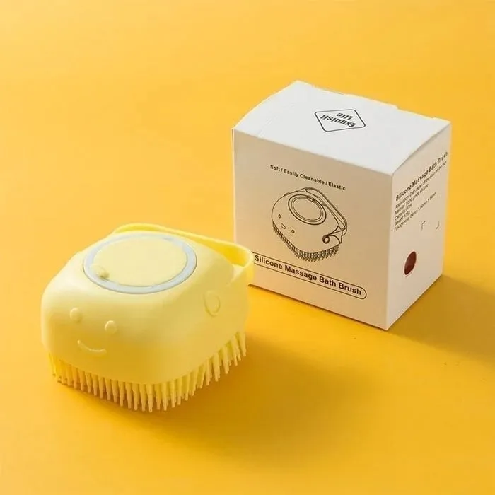 🧼🧼Bathroom 🐶Horse Dog Cat🐱 Bath Brush Massage Gloves Soft Safety Silicone Comb Pet Accessories❤️