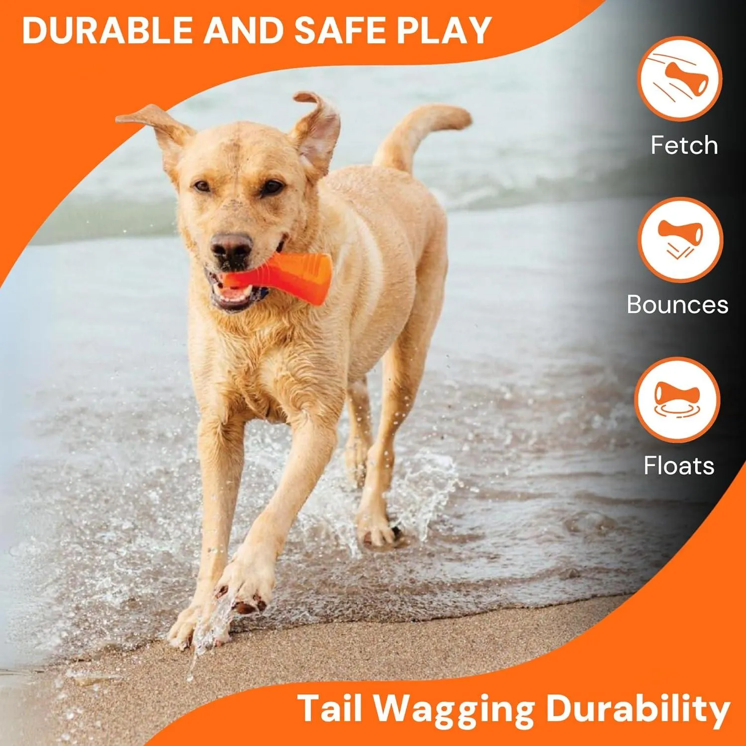 Bionic Rubber Dog Bone