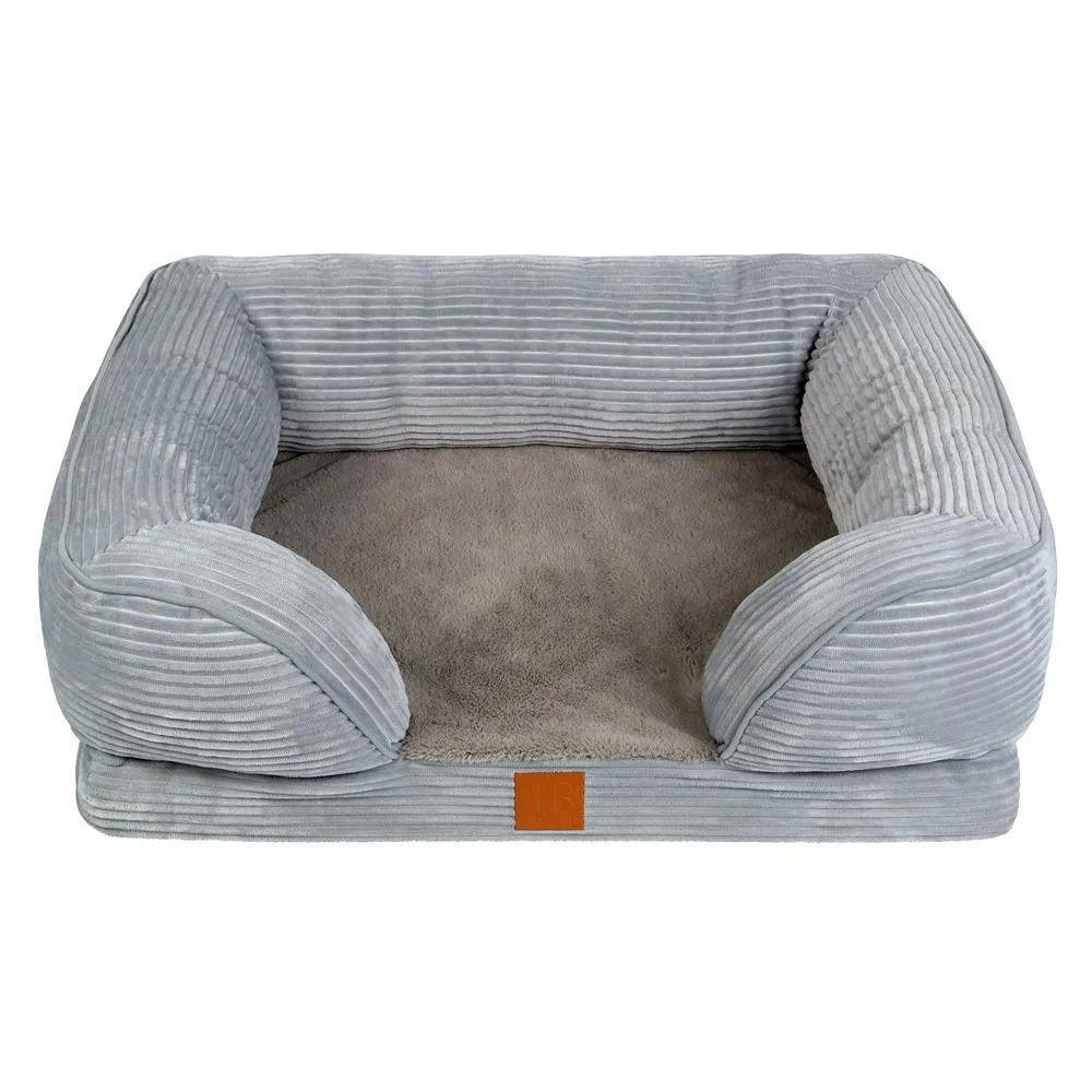 Buddy & Belle Orthopaedic Lounge Bed Pearl Blue Large/X-Large