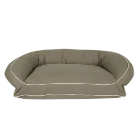 Canvas Cuddler Bolster Bed | Sage
