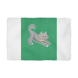 Cat Illustration Sublimation Pet Blanket