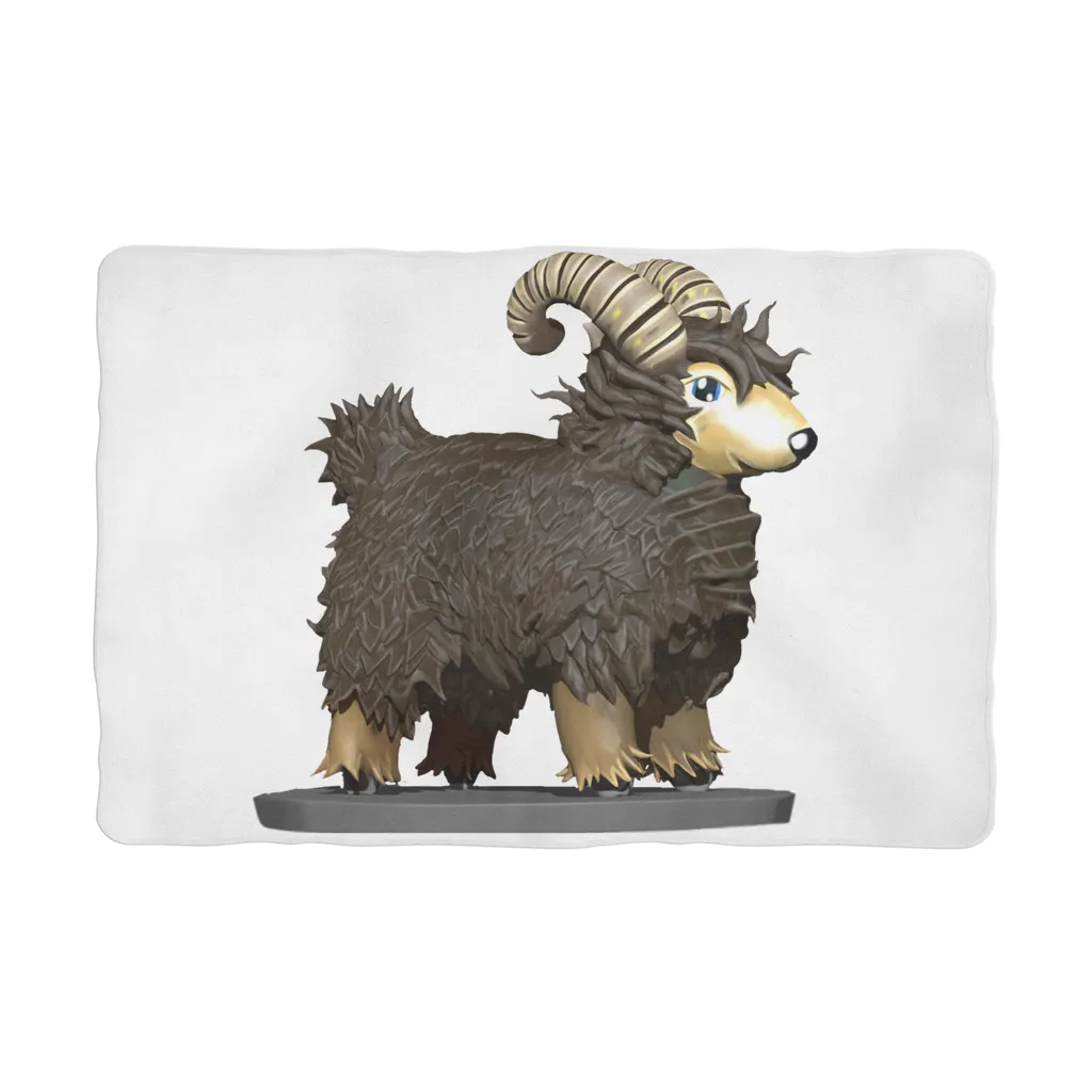 CG Brown Sheep Sublimation Pet Blanket