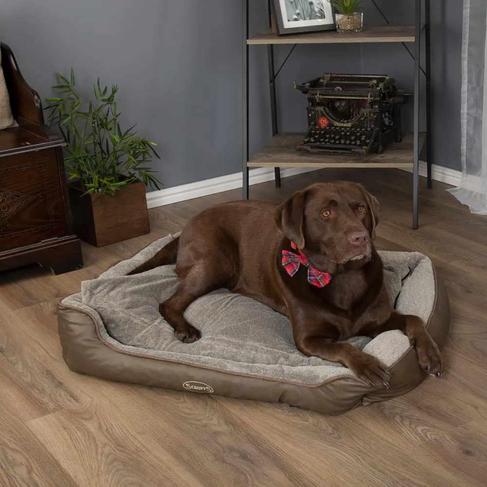 Chateau Orthopaedic Box Bed - Latte
