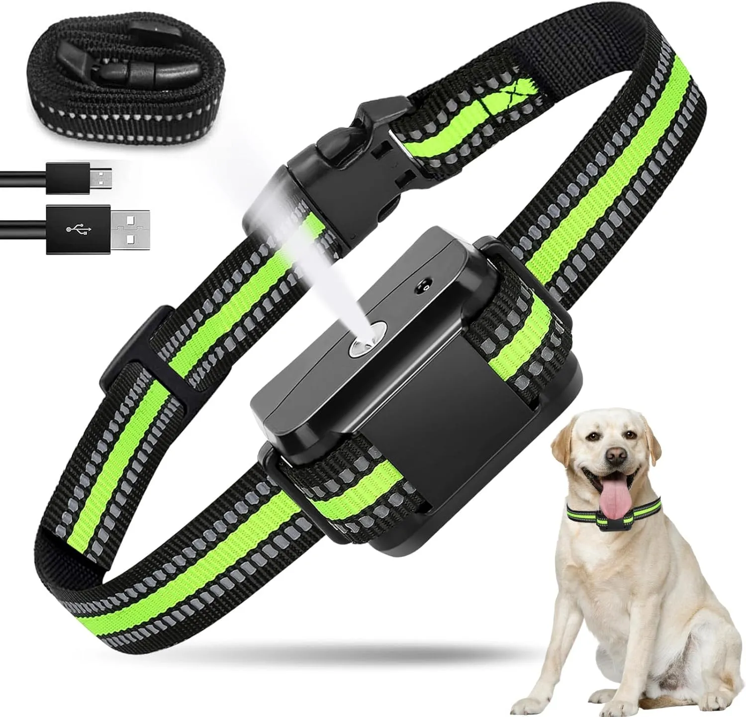 Citronella Bark Collar [No Citronella Refill] Spray Dog Training Collar, Citronella Dog Collar for L/M/S Dogs, Level 2 Sensitivity Adjustable Citronella Dog Bark Collar