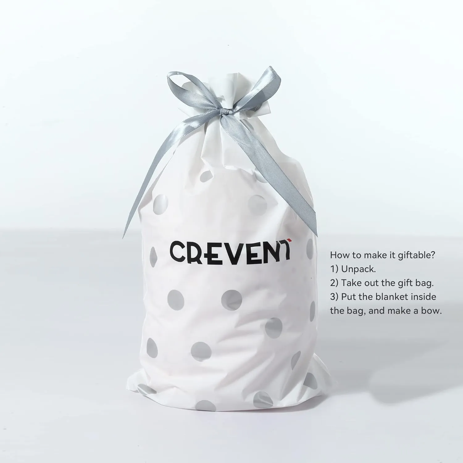 CREVENT Soft Plush Animal Face Security Blankets for Boys and Girls, Great Gifts for Birthday Baby Shower (Blue Dog   Tag)