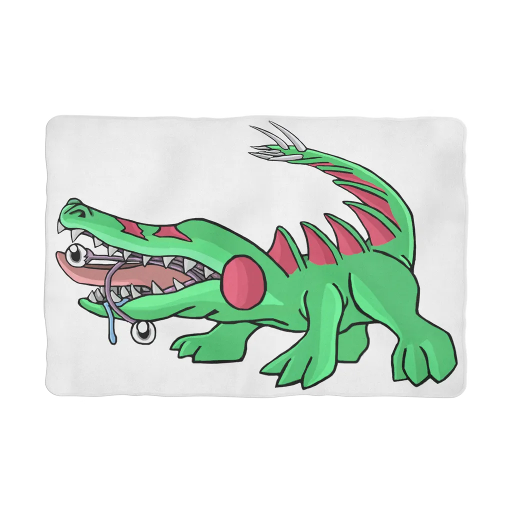 Crocodilas Sublimation Pet Blanket
