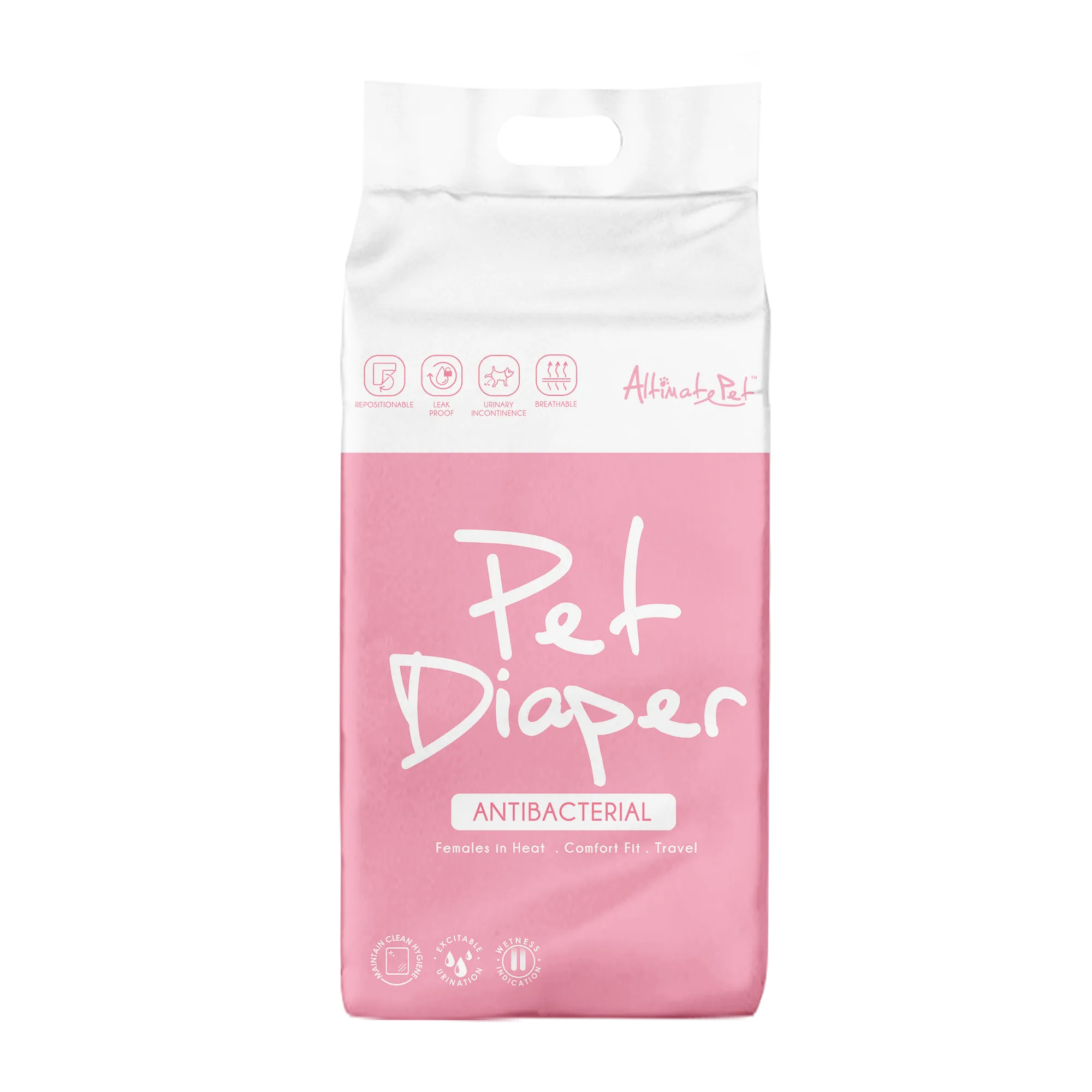 [CTN OF 12] Altimate Pet Diaper - Toy Breed (20pcs) | 28cm-44cm