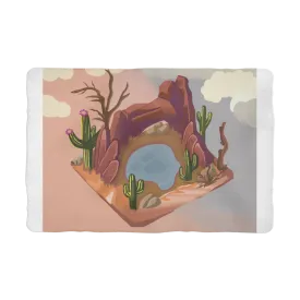 Desert Rocks Sublimation Pet Blanket