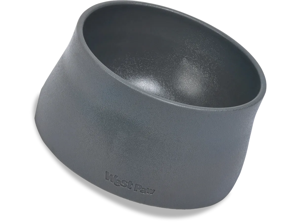 Dog Food and Drink Non-slip Eco Sustainable Bowl: Seaflex Sea Fog