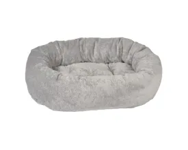 Donut Dog Bed: Grey Goose