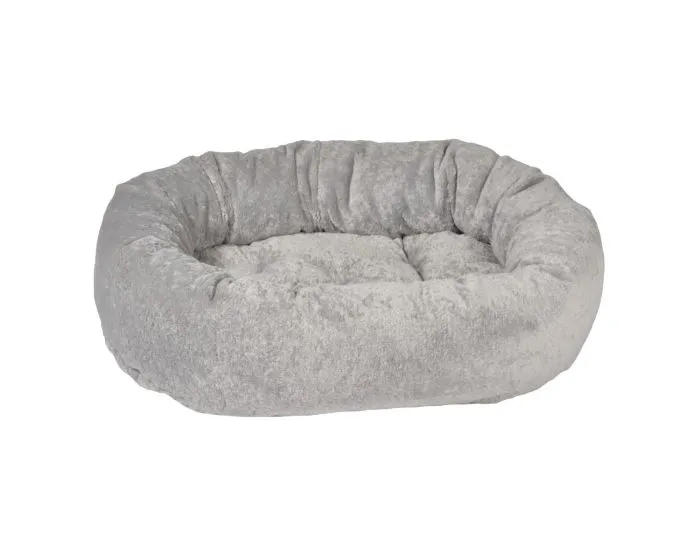 Donut Dog Bed: Grey Goose