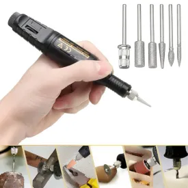 Electric Mini Drill Grinder Kit Rotary Polishing Carving DIY Tool