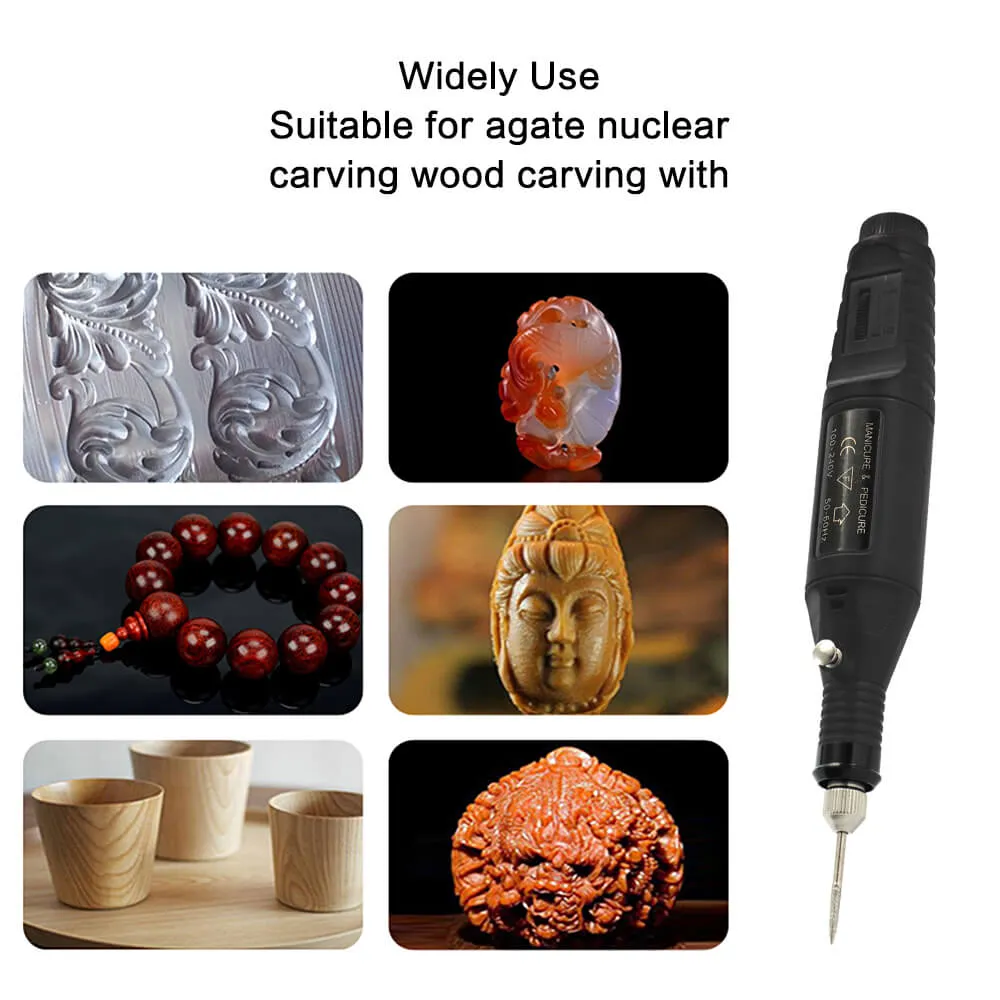 Electric Mini Drill Grinder Kit Rotary Polishing Carving DIY Tool