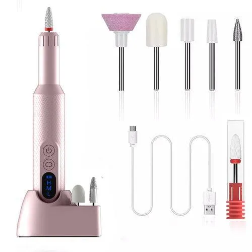 Electric Nail Drill Machine with Charging Base Electric Nail Sander