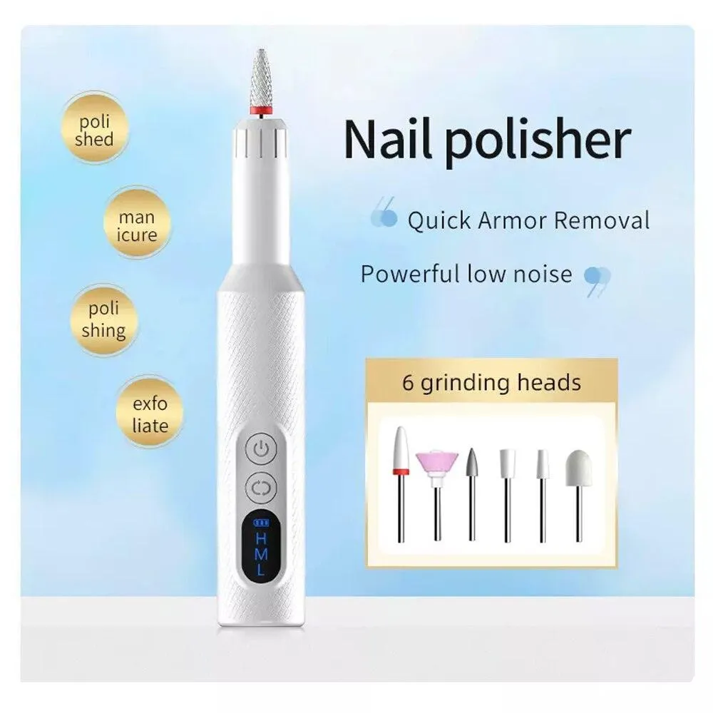 Electric Nail Drill Machine with Charging Base Electric Nail Sander
