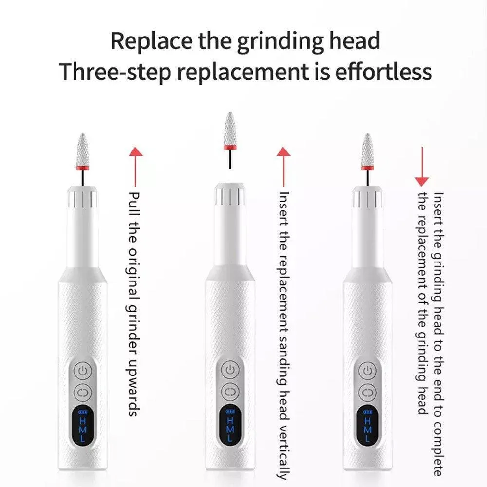 Electric Nail Drill Machine with Charging Base Electric Nail Sander