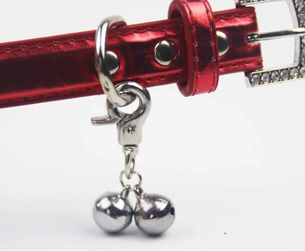 EXPAWLORER Cat Bell 2 Pack - Dog Collar Bells Loud, Pet Charm Accessories Jingle Pendants Jewelry Ornament Cartoon Shaped Neck Decoration for All Breeds