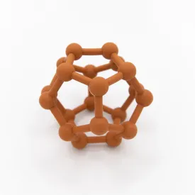 Geometric Beaded Silicone Teething Ball