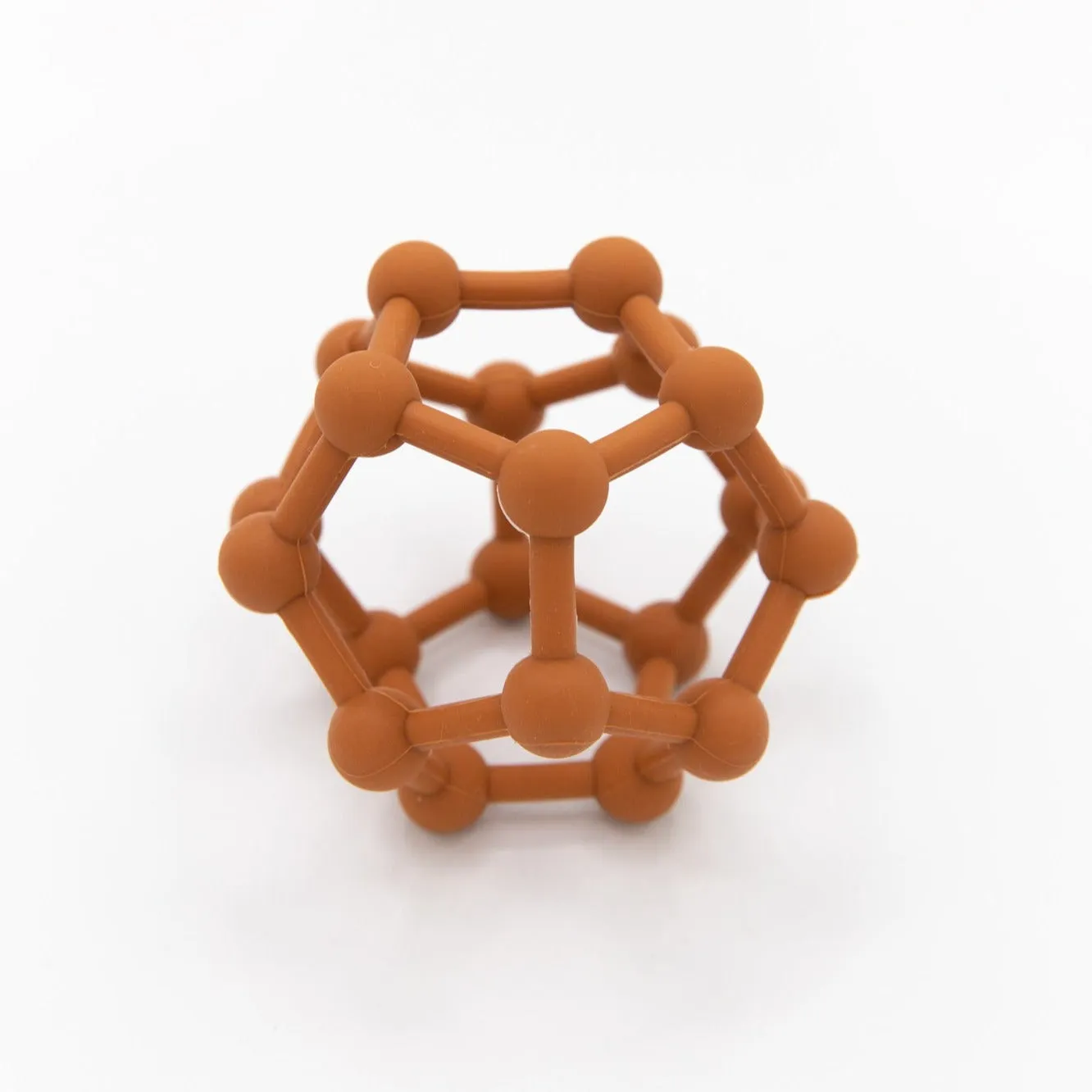 Geometric Beaded Silicone Teething Ball