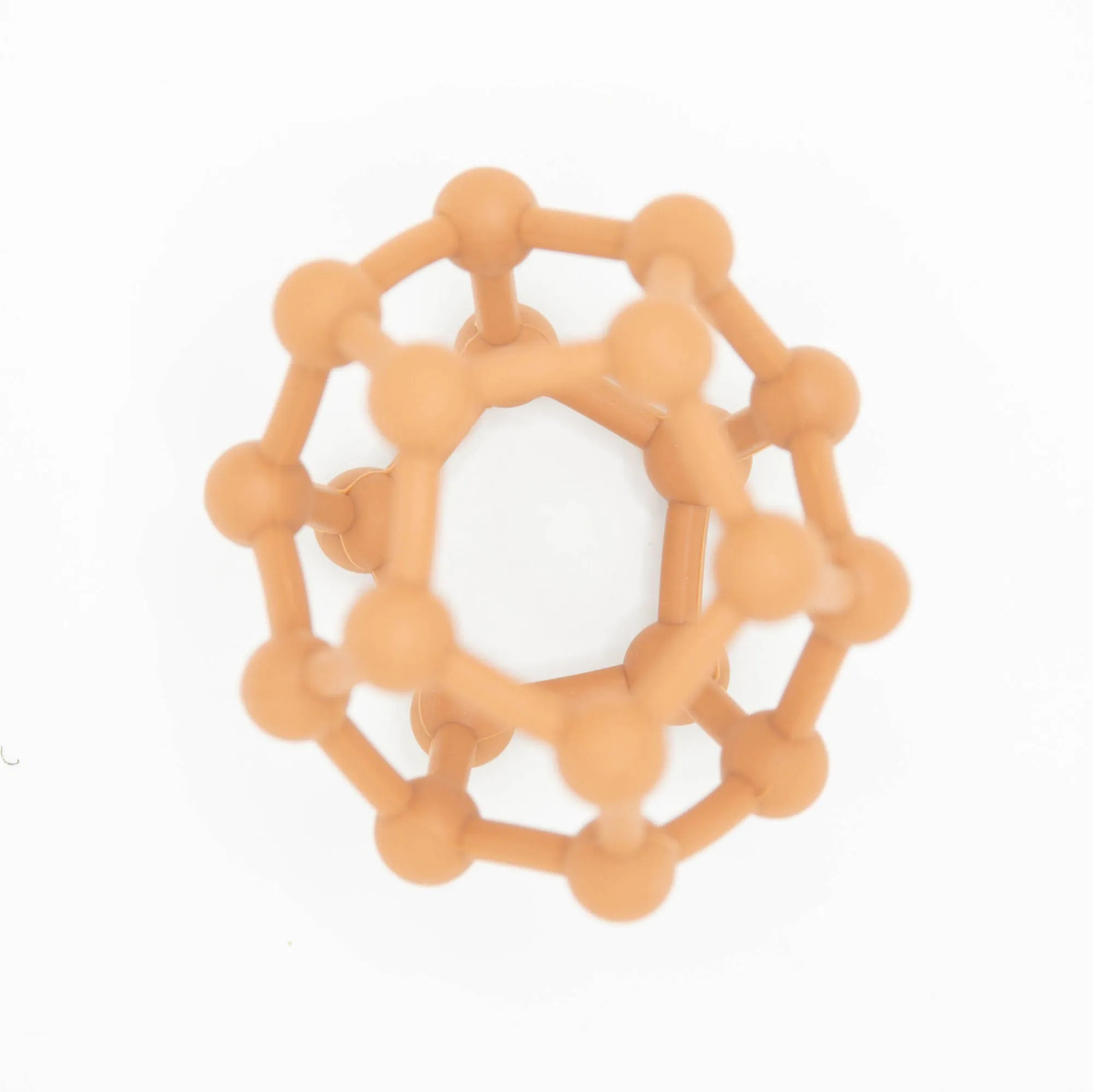 Geometric Beaded Silicone Teething Ball