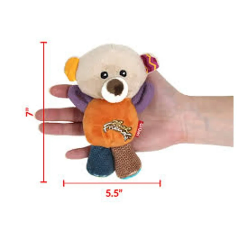 Gigwi Plush Friendz With Squeaker - Bear