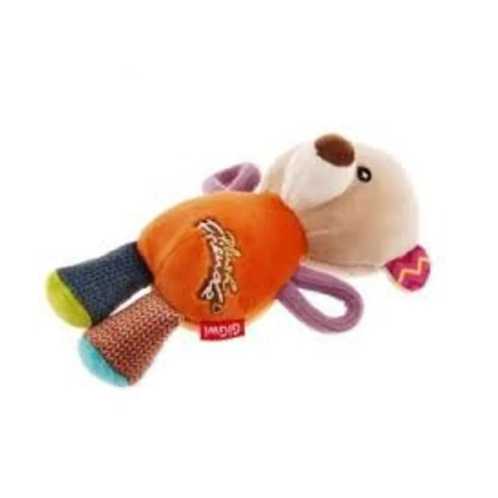 Gigwi Plush Friendz With Squeaker - Bear