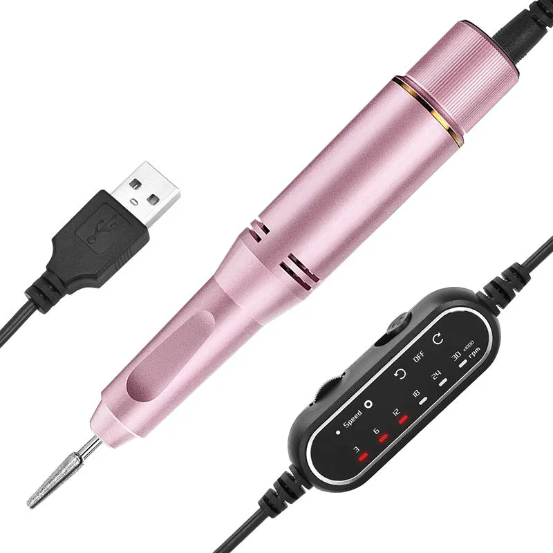 Grinding Machine Electrodeless Speed Control Manicure Implement Uv Polish Nail Removal Electric Nail Grinder