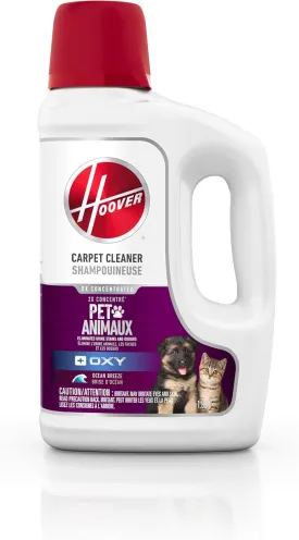 Hoover Oxy Pet Urine & Stain Eliminator Carpet Cleaning Formula 50 oz. AH31955CA