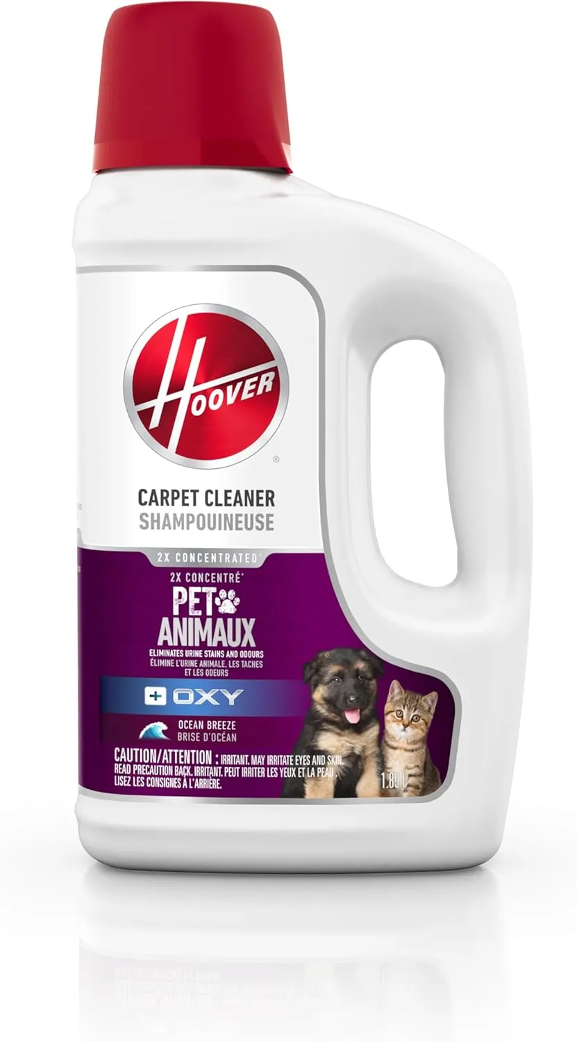 Hoover Oxy Pet Urine & Stain Eliminator Carpet Cleaning Formula 50 oz. AH31955CA