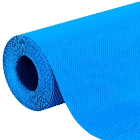 Kuber Industries Multipurpose Textured Super Strong Anti-Slip Mat Liner,Size 45X500 cm (5 Meter Roll, Blue) - CTKTC40260, Standard