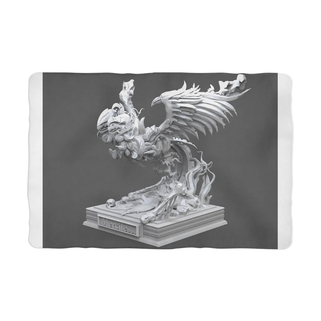Merciless The Flaming SkyBird Sublimation Pet Blanket