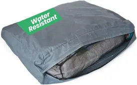 Molly Mutt Water-Resistant Dog Bed Liner, Polyester Bed Liner for Dogs, Easy to Clean, Gray, Huge, 36x 45x 4.75