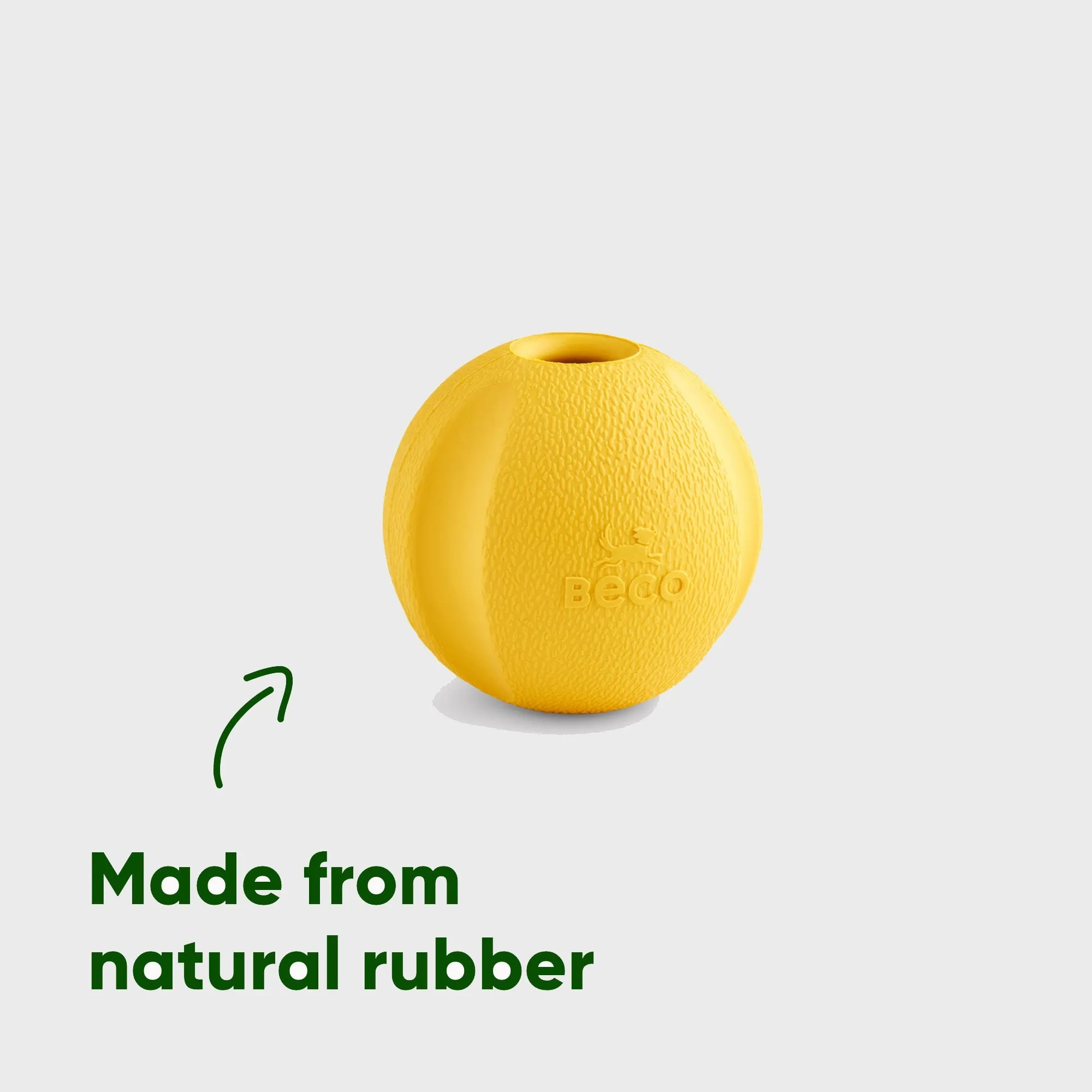 Natural Rubber Fetch Ball