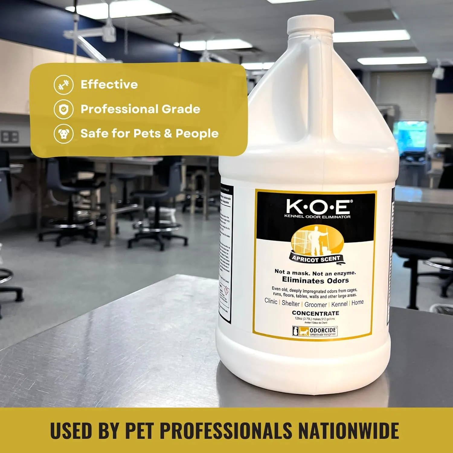 Odorcide, Thornell KOE Kennel Odor Eliminator Concentrate