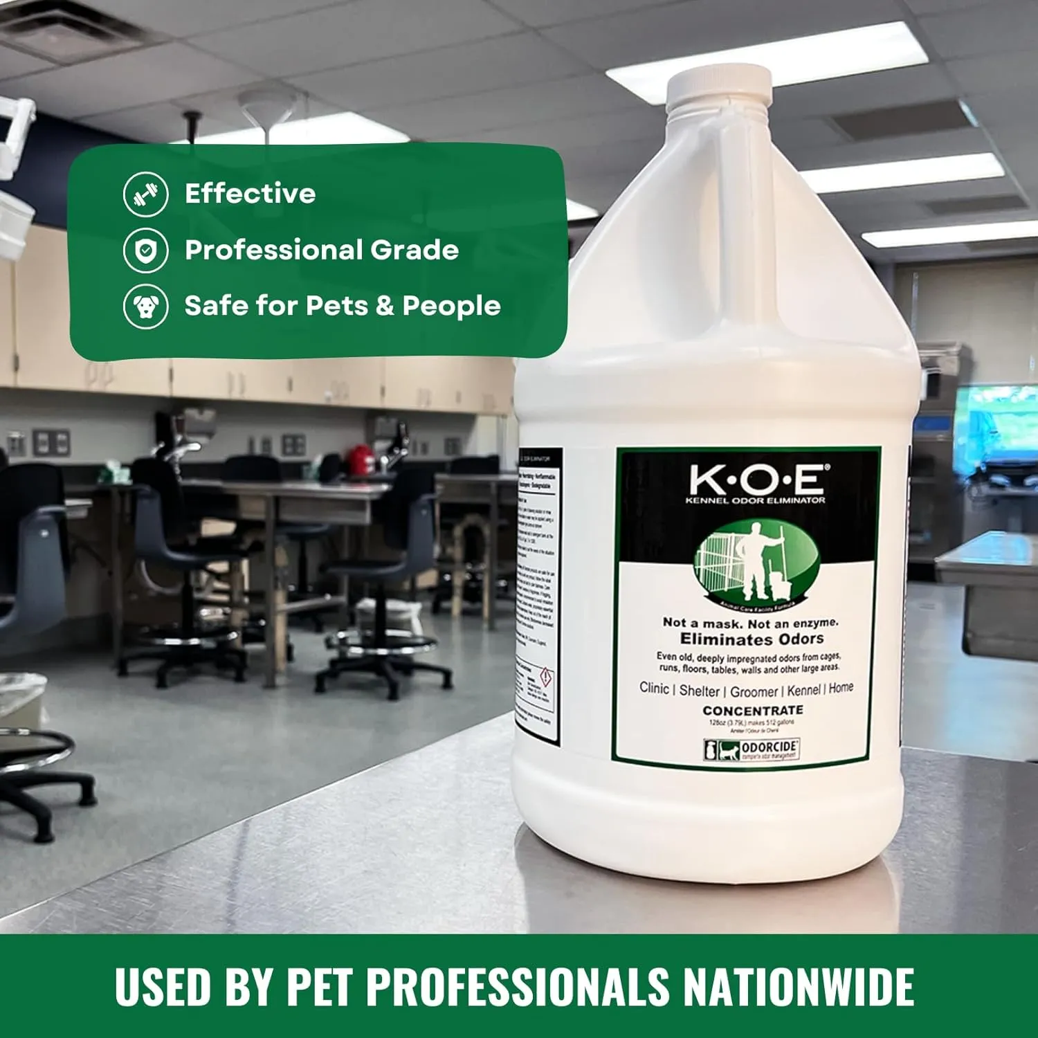 Odorcide, Thornell KOE Kennel Odor Eliminator Concentrate