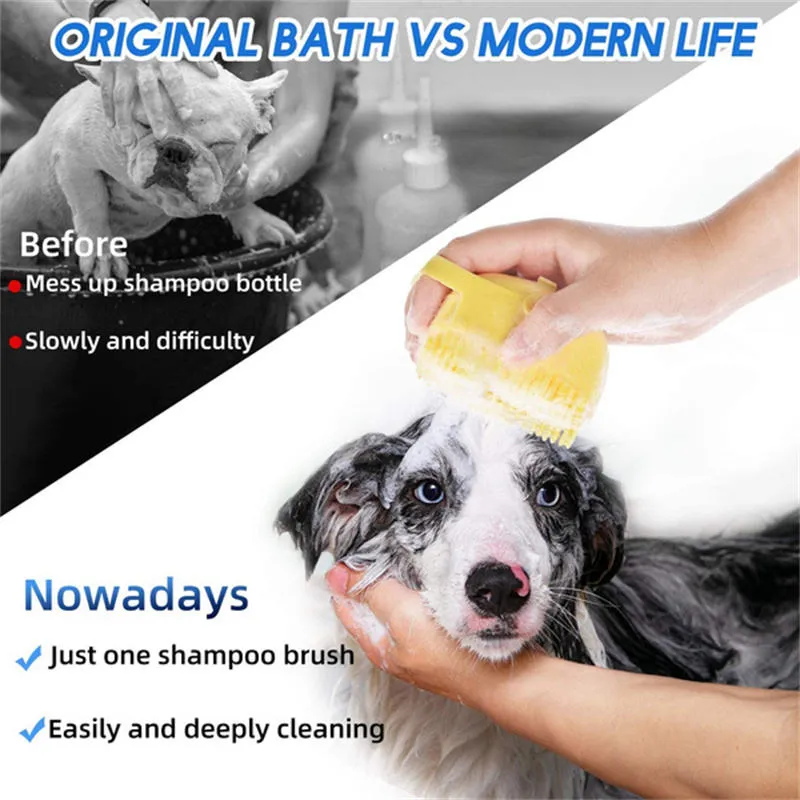 Pet Bathing Shampoo Container