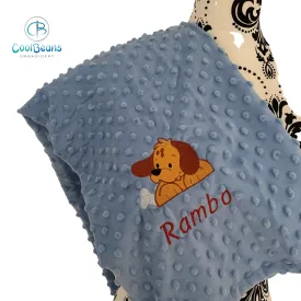 Pet Bubble Blanket - Puppy Dog - Personalised