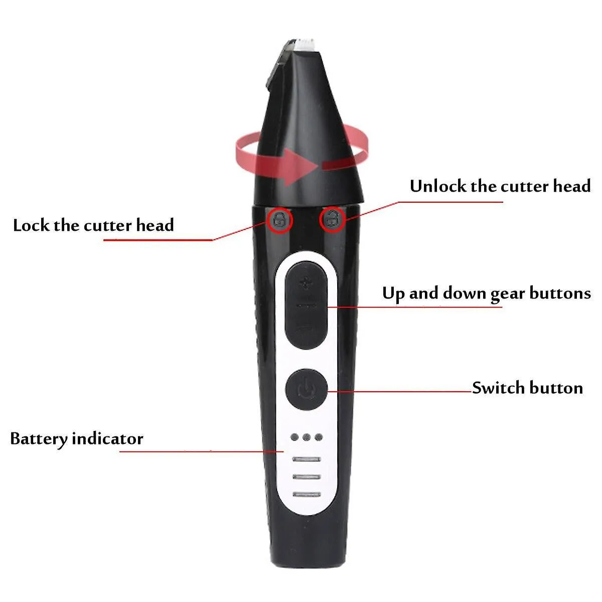 Pet nail tools 2 in 1 usb electric pet nail grinder dog cat paws hair grooming clipper