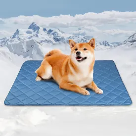 Premium Cooling Blanket for Dogs Pet Cooling Pads Washable Pet Cool Mat for Cats Hot Weather Puppy Lightweight Throw Calming Pad(40x60 inches)