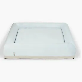 Premium Orthopedic Memory Foam Dog Bed - Sky Blue (Small)