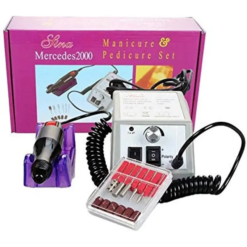 Professional 20000 RPM Nail Drill Machine Electric Nail Drill Electric Nail File Set Pedicure Tools Manicure Grinder For Acrylic Gel Nails