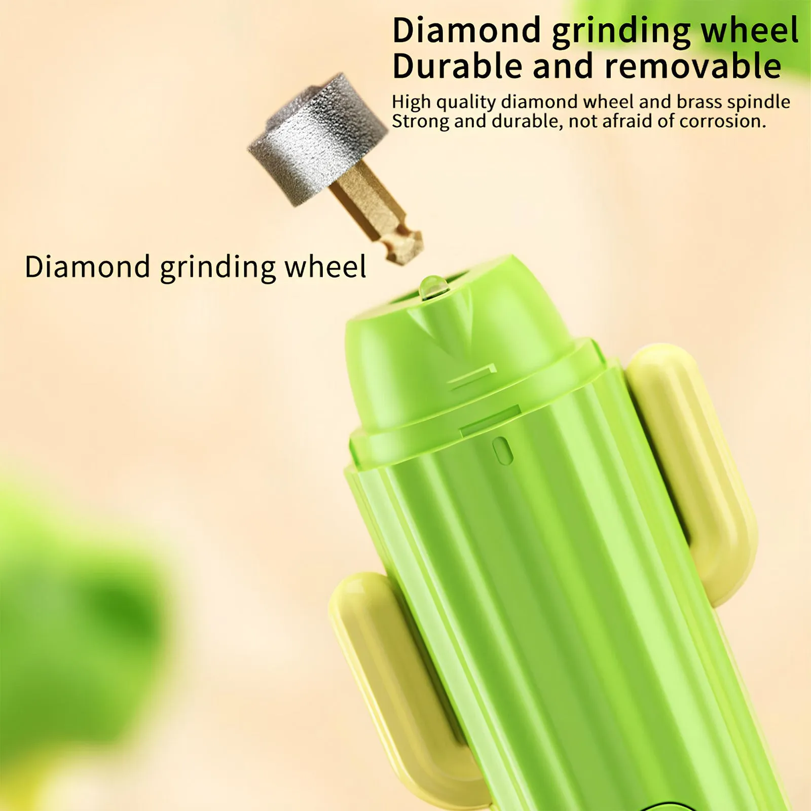 Rechargeable Cactus-Shaped Pet Nail Clipper