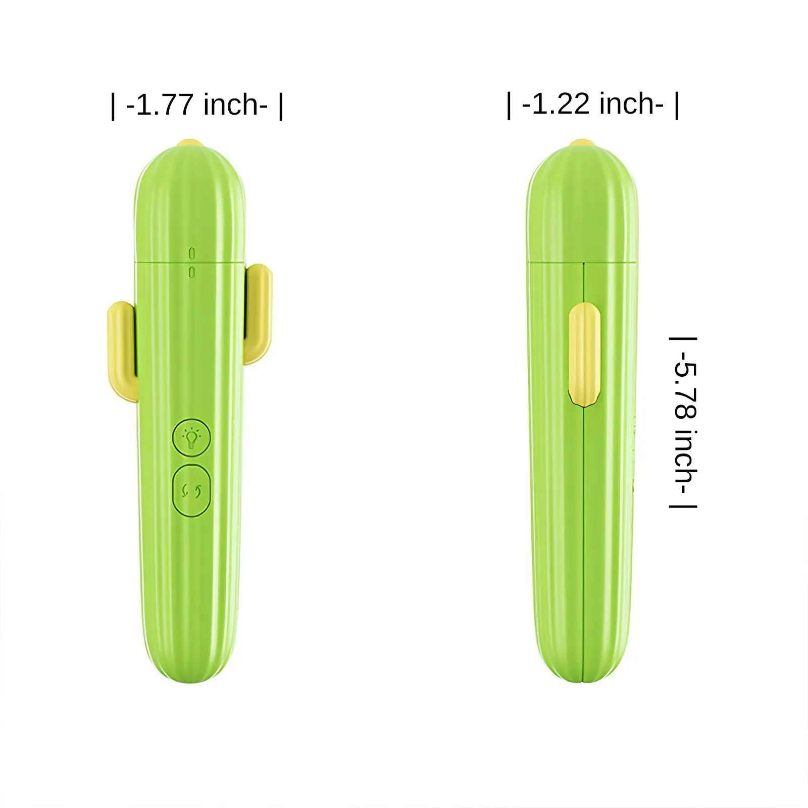 Rechargeable Cactus-Shaped Pet Nail Clipper